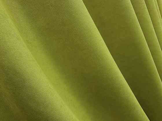Комплект готових штор VR-Textil Мікровелюр Petek № 1500ш Салатовий 200х290 см 2 шт (32-524) Київ