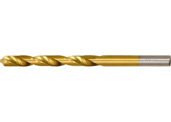 Свердло по металу, 4,5 мм, HSS, нитридтитановое покриття, циліндричний хвостовик MATRIX Полтава - фото 1