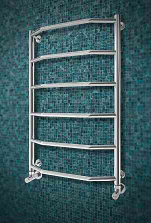 Водяной полотенцесушитель Mario INOX Трапеция 770х530/500 Киев
