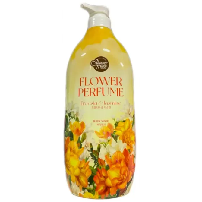 Гель для душа KeraSys Shower Mate Perfumed Freesia&Jasmine с ароматом фрезии и жасмина, 900 мл Львов - изображение 1
