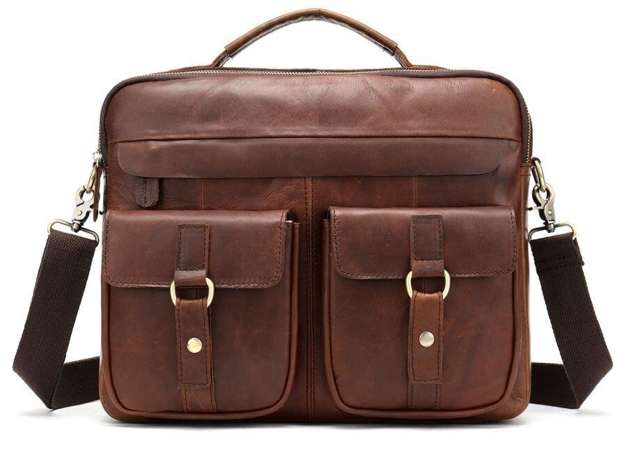 Сумка мужская Vintage 14717 Коричневая Киев - изображение 1