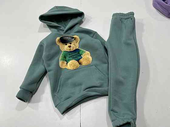 Детский теплый спортивный костюм 3нитка флис на 98,104 Николаев