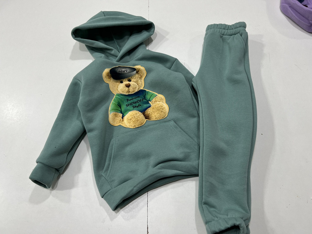 Детский теплый спортивный костюм 3нитка флис на 98,104 Николаев - изображение 1