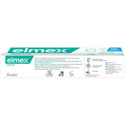 Зубная паста Elmex Sensitive с аминофторидом 75 мл (4007965560200) Винница