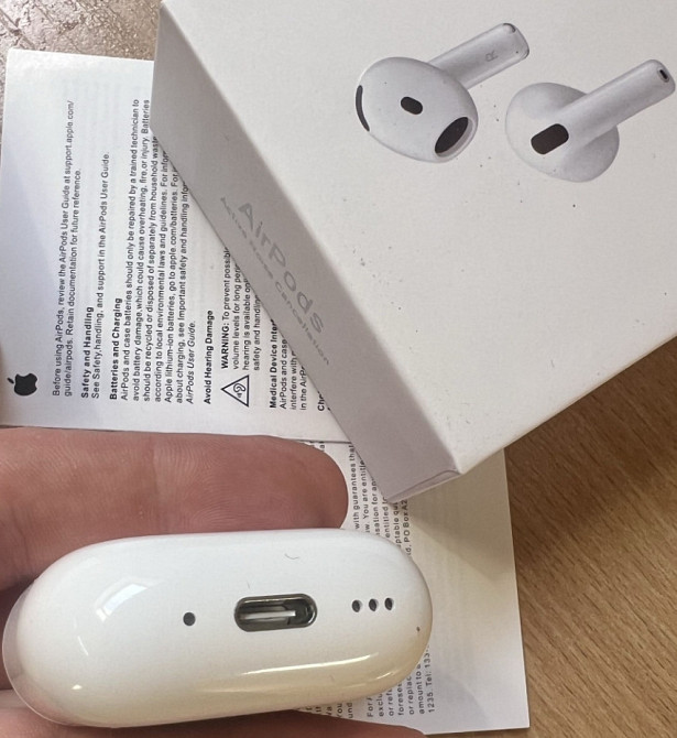 Наушники Airpods 4 1в1 Full качество 2025 Киев - изображение 5