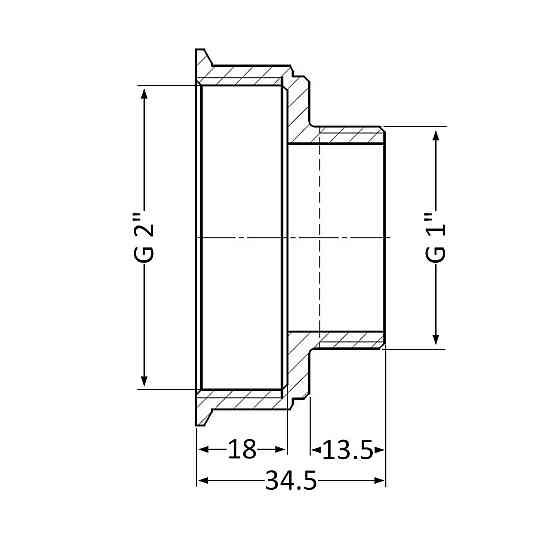 Перехідник Thermo Alliance Standart 2" ВН SD4095025 Київ