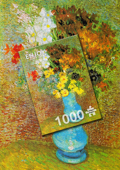 Пазл Вінсент Ван Гог: Ваза з ромашками та анемонами - Vincent Van Gogh: Vase with Daisies and Anemones (Enjoy-1158) Киев - изображение 4