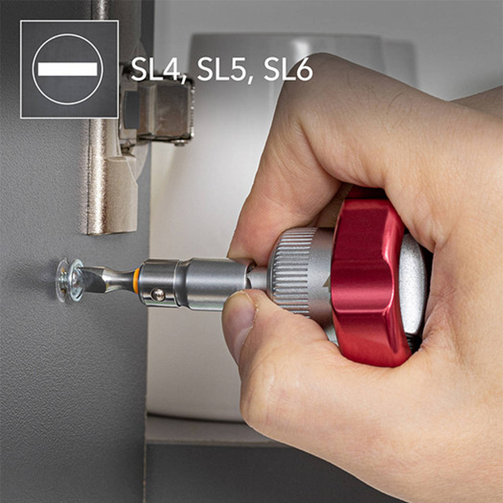 Отвертка с набором бит Trotec 40 pieces Bit and Socket Wrench Set (6200001005) Винница - изображение 2