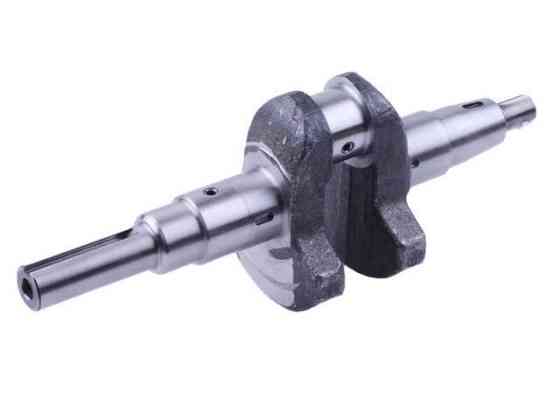 Колінвал голий на дизельний двигун 186F, під шпанку діаметром 25 мм Мукачево