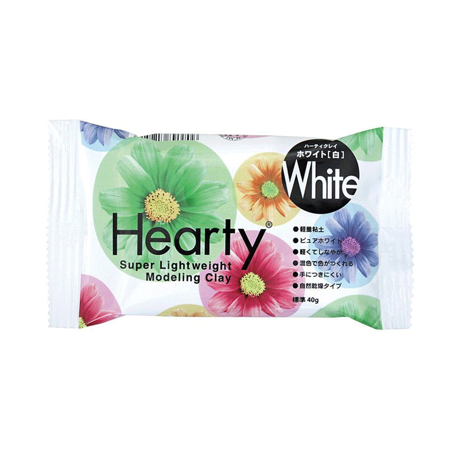 Пластика самозастывающая Hearty Белая 40г Padico Киев - изображение 1