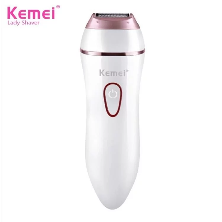 Женский эпилятор Kemei KM-7202 с 4 насадками Белый Винница - изображение 3
