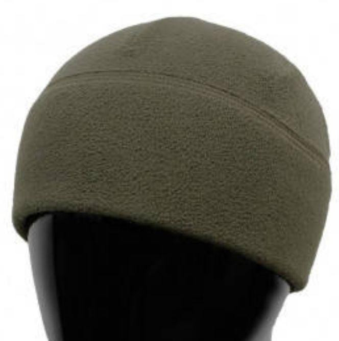 Шапка олива флісова хакі Одеса - фото 3