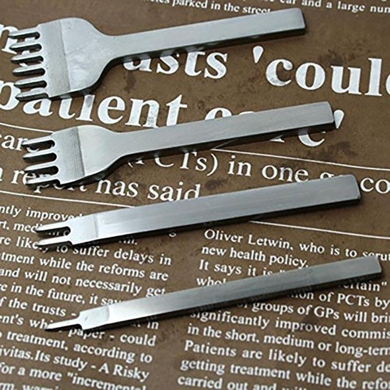 Набор ромбовидных пробойников для кожи, 4 шт. Киев - изображение 4