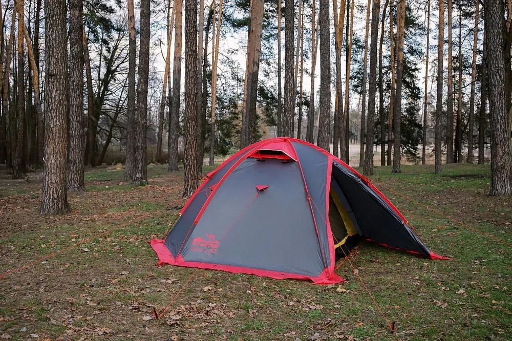 Палатка Tramp ROCK 2 (V2) серая Киев - изображение 8