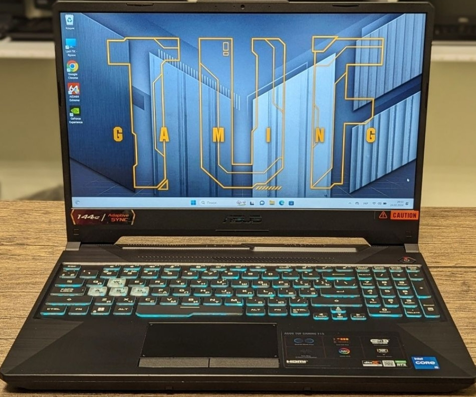 Ноутбук: ASUS TUF Gaming F15 144Hz./ i5- 11400H / 8Gb / 1TB SSD / RTX 3050. Харьков - изображение 4