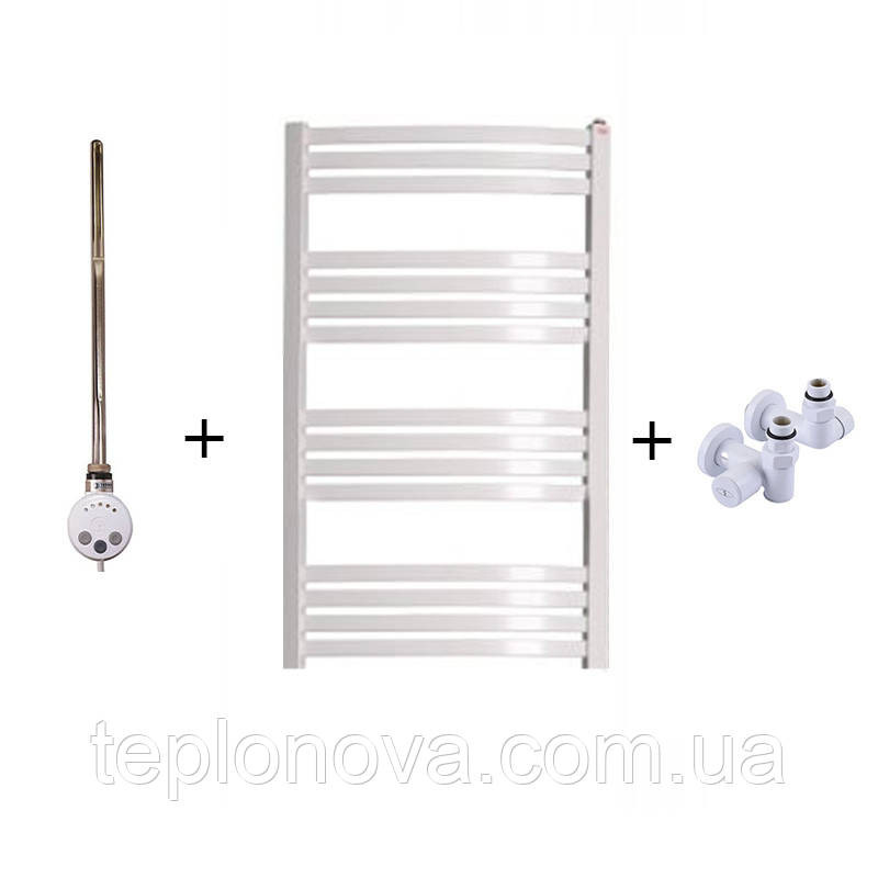 Комбінована Рушникосушка Біла Плоска 960х500 Terma Dorota Чернівці - фото 2