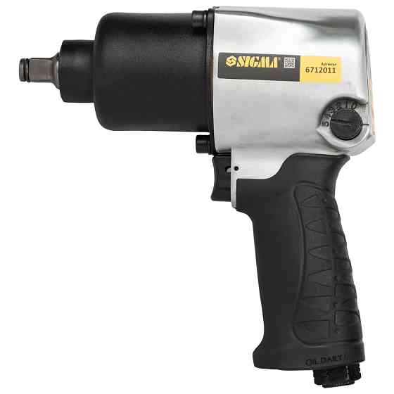 Sigma Гайковерт 1/2" пневматический усиленный 640Нм SIGMA (6712011) Коломыя
