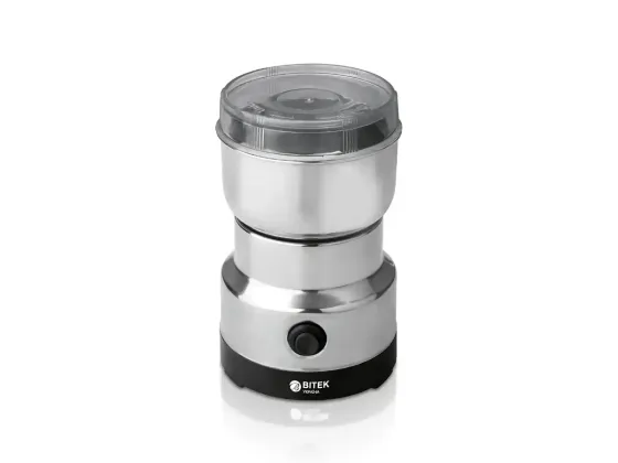 Кофемолка электрическая 220В 300Вт BITEK BT-7113 Нержавеющая Сталь, 2 Лезвия Киев
