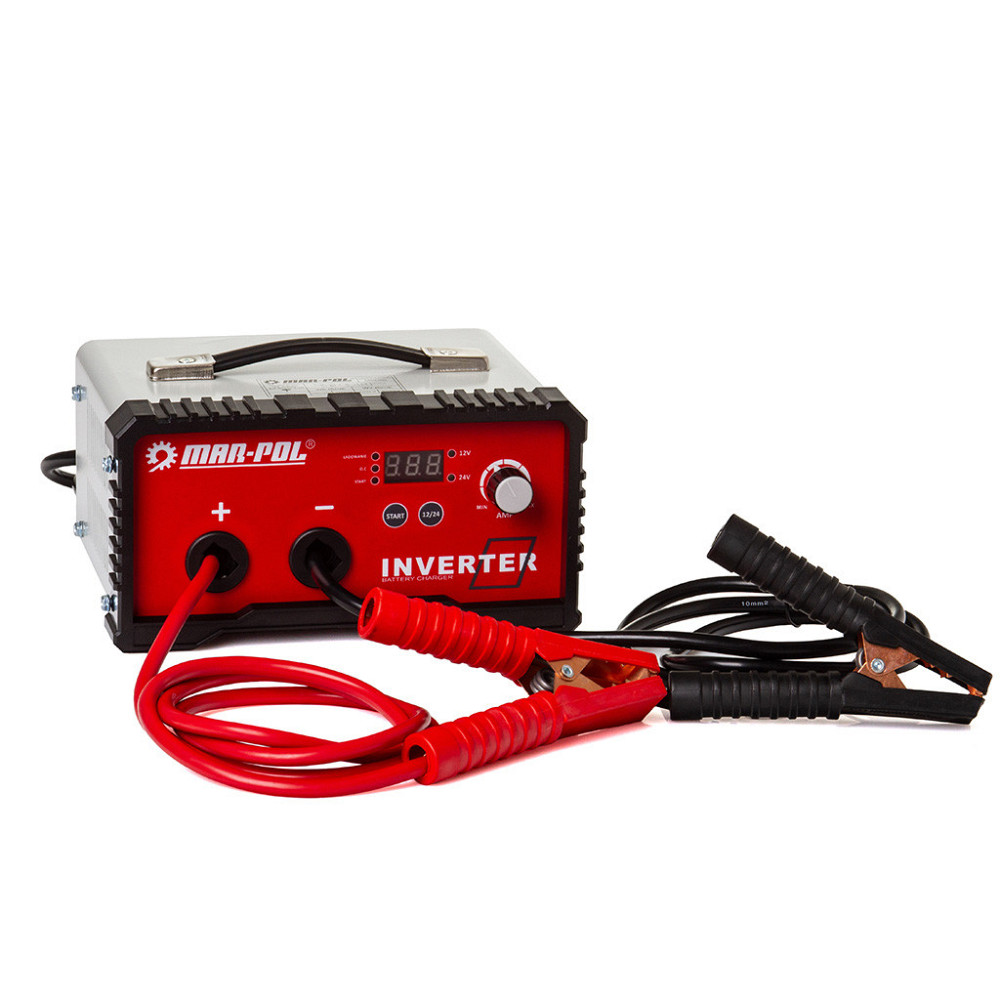 Пуско-зарядний пристрій з функцією зарядки та запуску двигуна 12/24 В Mar-Pol (M89380) Нововолинськ - фото 2