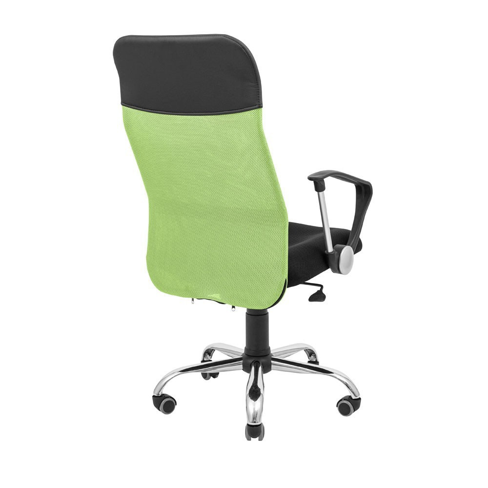 Офисное кресло руководителя Richman Ultra Хром M1 Tilt Черно-зеленый Киев - изображение 4