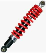 Амортизатор квадроцикл 125 255mm регулируемый (задний) бело-красный Мукачево - изображение 1