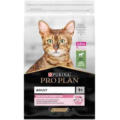 Сухой корм для кошек Purina Pro Plan Delicate Lamb со вкусом ягненка 10 кг (7613035846944) Винница