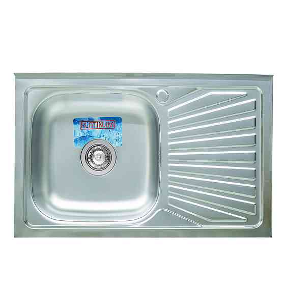 VALESO Кухонна мийка з нержавіючої сталі Valeso ДЕКОР 8050 R (0,7/160 мм) Киев