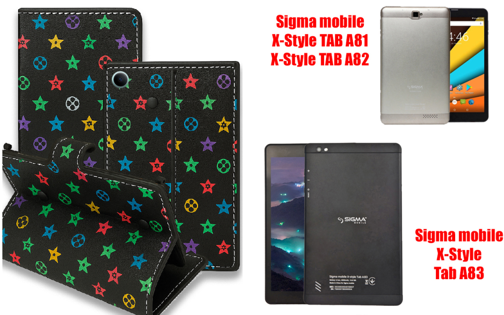 Книга-трансформер для планшета Sigma Mobile Tab A1010 4G, Tab A1010 Neo, цвет Black Lyi Black Киев - изображение 1