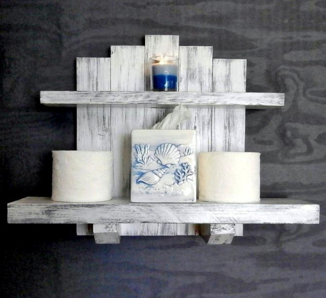 Полка над унитазом 