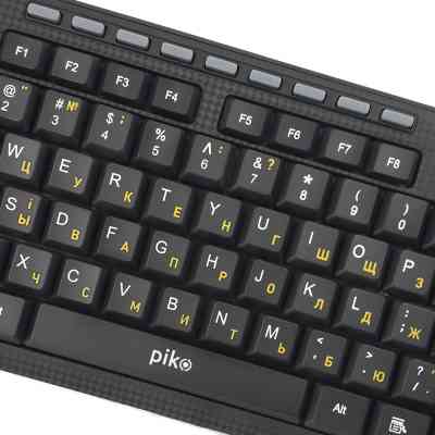 Клавиатура Piko KB-108 USB Black (1283126467103) Винница