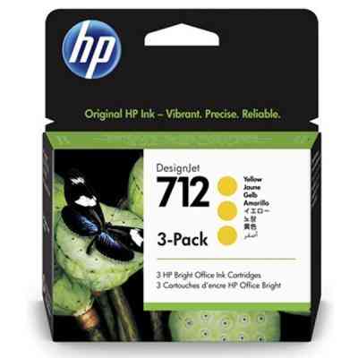 Картридж HP DJ No.712 DesignJet Т230/Т630 3-Pack 29-ml Yellow (3ED79A) Вінниця