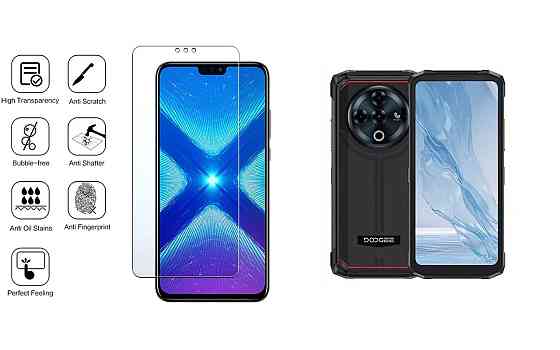 Защитное стекло NeoGlass для DOOGEE Fire 6, Fire 6 Power – ультрапрозрачное и устойчивое Киев