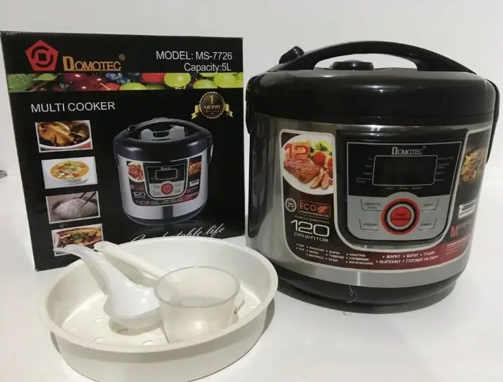 Мультиварка Пароварка Хлебопечка на 5 л 12 программ Domotec MS-7726 1500 Ватт Одесса - изображение 2