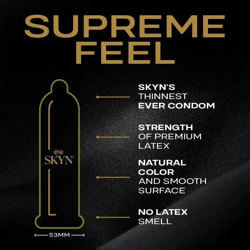 Презервативы - Skyn Supreme Feel, 10 шт. Sex Aura Киев - изображение 2