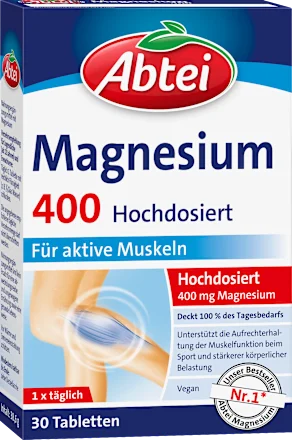Abtei Magnesium 400 Tabletten 30 St Таблетки Магнію 400 Львів