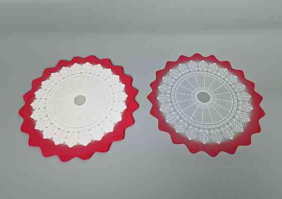 Серветка для квітів діаметром 30 см з рис, 100 шт No 334 (2) (100 шт.) Харків