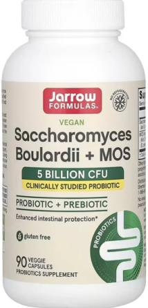 Пробіотик Jarrow Formulas Saccharomyces Boulardii + MOS 90 капс Київ