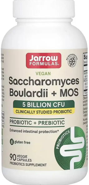 Пробіотик Jarrow Formulas Saccharomyces Boulardii + MOS 90 капс Київ - фото 2