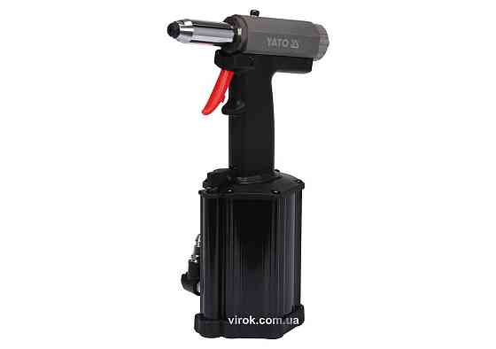 Пневмозаклепочник YATO для нітів Ø= 4,0; 4,8; 5,0; 6,4 мм, 60 л/хв [10] Одесса