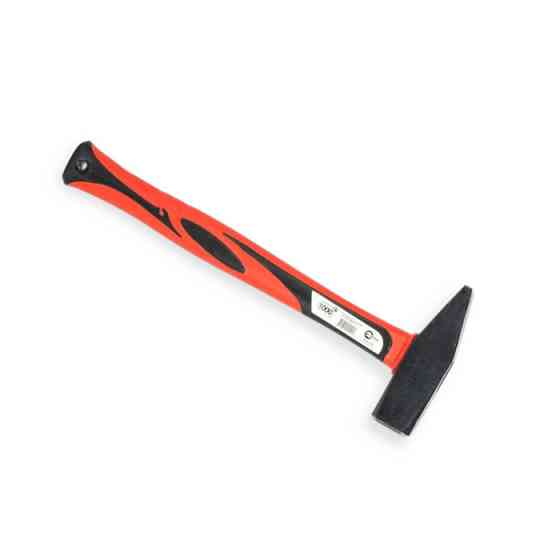 Молоток слюсарний 1 кг фібергласова гумова ручка 322мм Мукачево