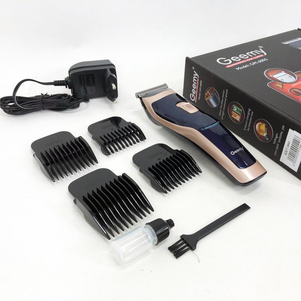 Професійна машинка для стрижки волосся та бороди Gemei GM-6005, Надійна машинка для стрижки DB-77 Львів - фото 8