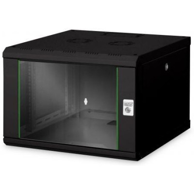 Шафа настінна Digitus Wall Mounting Unique 19" 7U 600x600, RAL 9005 (DN-1907U-6/6-SW) Вінниця - фото 1