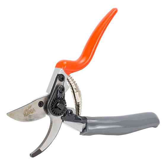 Секатор с поворотной рукояткой 200мм FLORA (5021314) Ровно