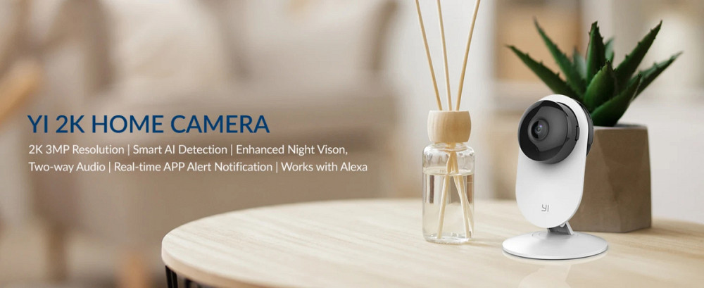 IP камера відеоспостереження YI Home 2K Pro Wi-Fi з AI (ШІ), нічним баченням та двостороннім зв’язком Миколаїв - фото 2