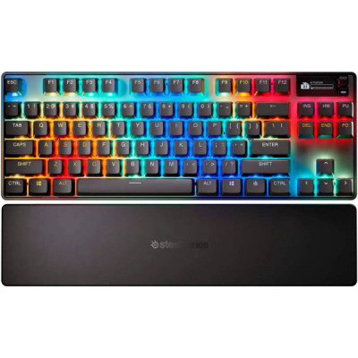Клавіатура SteelSeries Apex Pro TKL Wireless Gen 3 UA HyperMagnetic OmniPoint 2.0 OLED UA Black (64871) Вінниця - фото 3
