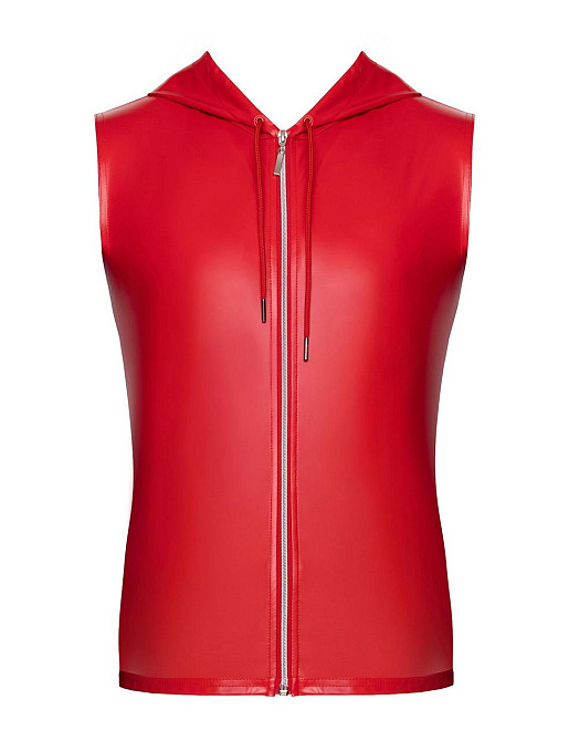Чоловічий жилет із капюшоном Noir Handmade H096 Ignite hooded vest S Sex Aura Київ - фото 5