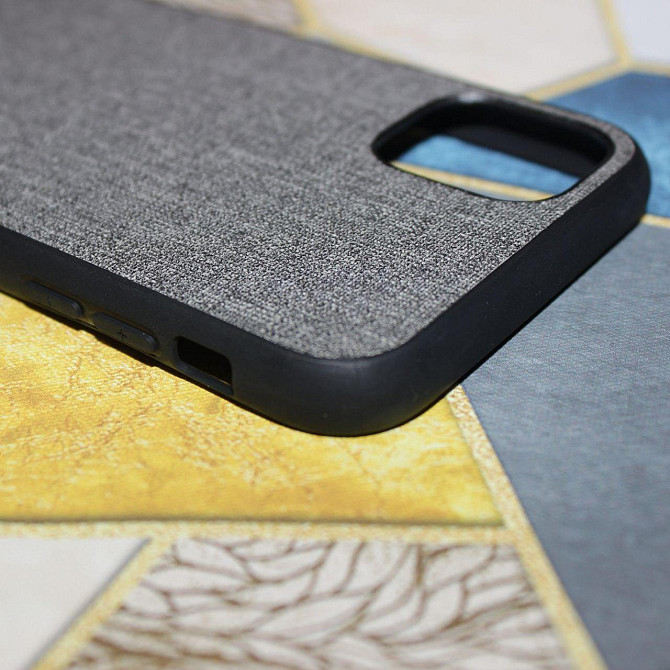 Тканевый чехол-накладка Iphone 11 Gray Киев - изображение 3