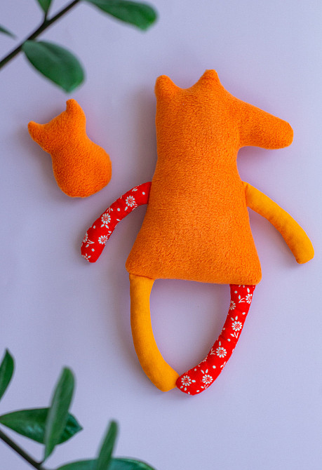 М’яка іграшка сплюшка Лисичка Київ - фото 3