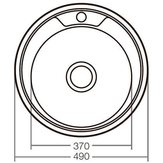 Мийка кухонна Zerix Z490-08-180E (Satin) (ZX1584) Киев