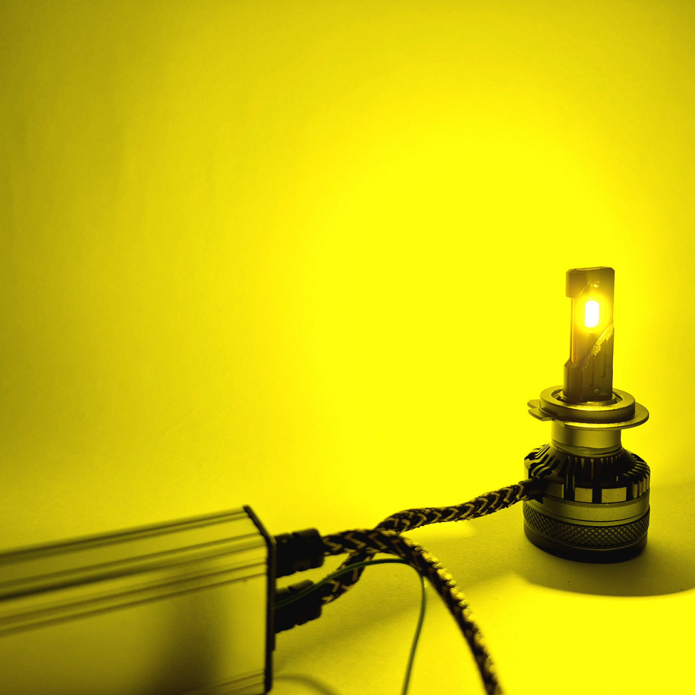 Комплект світлодіодних ламп StarLight Color HIR2 9012 (PX22d) + стробоскоп з пультом керування 3000K/4300K/6000K 12/24V Харків - фото 5